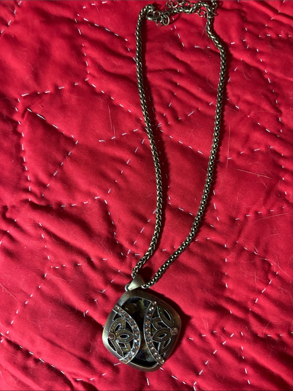 Global Nomad Bronze Pendant Necklace